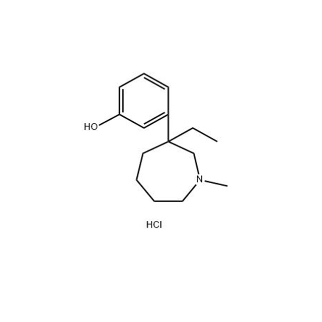 Meptazinol Hydrochloride (59263-76-2) C15H24ClNO