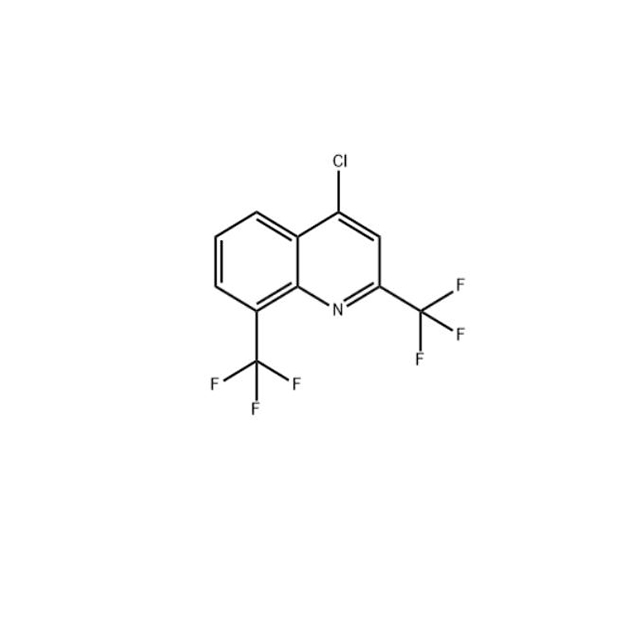 2,8-BIS(TRIFLUOROMETHYL)-4-CHLOROQUINOLINE (83012-13-9) C11H4ClF6N