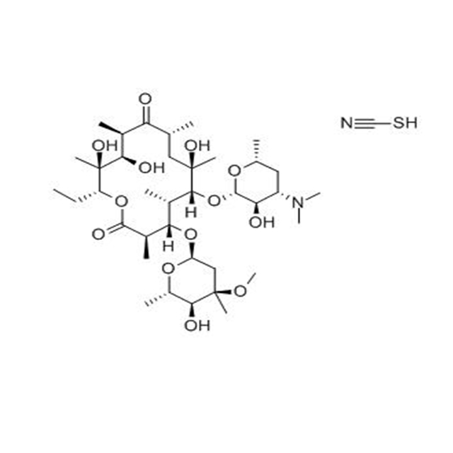 Erythromycin Thiocyanate (7704-67-8) C38H68N2O13S