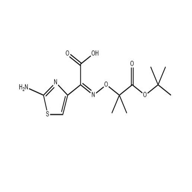 (Z)-2-Amino-alpha-[1-(tert-butoxycarbonyl)]-1-methylethoxyimino-4-thiazolacetic Acid 