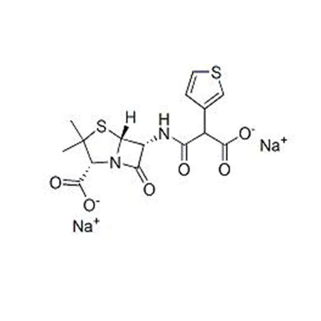 Ticarcillin Disodium Salt (4697-14-7) C15H14N2Na2O6S2